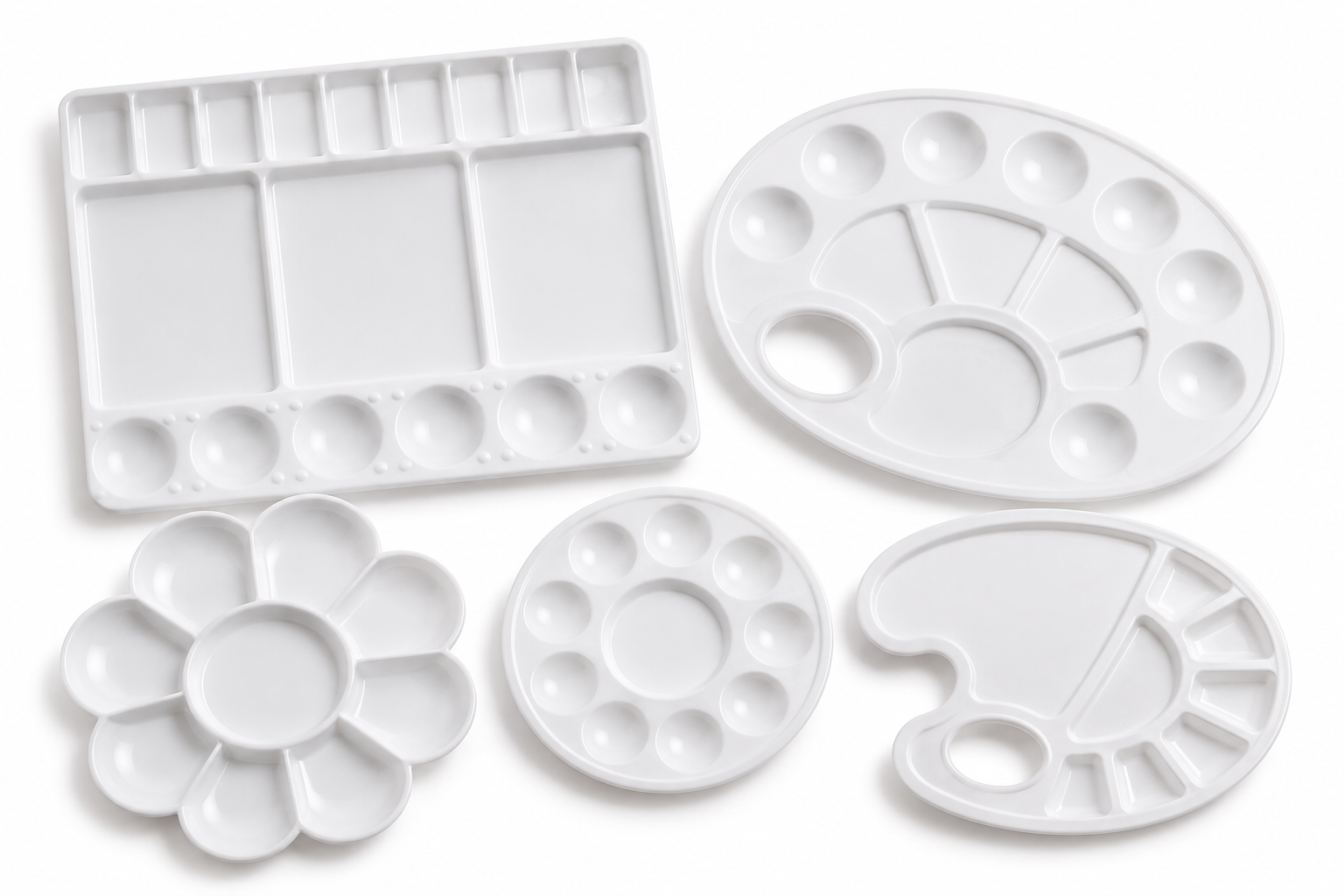 Palette component for painting set planning